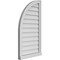 Ekena Millwork Quarter Round Top Left Surface Mount PVC Gable Vent w/ 2"W x 2"P Brickmould Sill Frame, 20"W x 36"H GVPQL20X3603SN - alternate 2